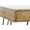 Desk DKD Home Decor 115 x 55 x 76 cm Natural Black Metal