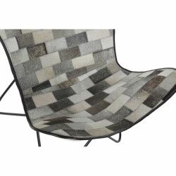 Esszimmerstuhl DKD Home Decor Weiß Schwarz Beige Grau 74 x 70 x 90 cm
