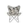 Chaise de Salle à Manger DKD Home Decor Blanc Noir Beige Gris 74 x 70 x 90 cm