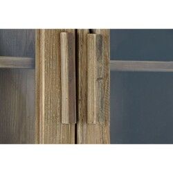 Estantes DKD Home Decor Cristal Natural Madeira Reciclada 4 Prateleiras (90 x 40 x 160 cm)