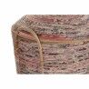 Basket set DKD Home Decor Peach Natural (3 Pieces) (3 Units)