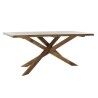Tavolo da Pranzo DKD Home Decor 180 x 86 x 76 cm Naturale Legno di noce
