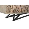Aparador DKD Home Decor Gris Natural Metal Madera de mango 177 x 45 x 74 cm