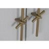 Armário DKD Home Decor Branco Dourado Ferro Madeira de mangueira 85 x 45 x 110 cm BAR