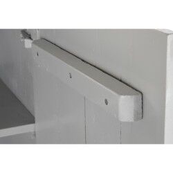 Armário DKD Home Decor Branco Dourado Ferro Madeira de mangueira 85 x 45 x 110 cm BAR