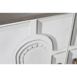 Anrichte DKD Home Decor Weiß Grau Gold Metall Mango-Holz 152 x 43 x 84 cm