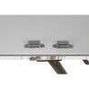 Aparador DKD Home Decor Branco Cinzento Dourado Metal Madeira de mangueira 152 x 43 x 84 cm