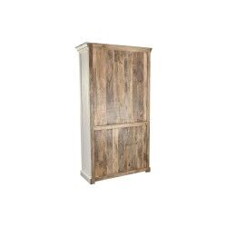 Vitrina DKD Home Decor 110 x 45 x 200 cm Cristal Aluminio Madera de mango