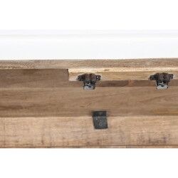 Vitrina DKD Home Decor 110 x 45 x 200 cm Cristal Aluminio Madera de mango