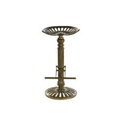Banqueta DKD Home Decor Dourado Metal (44 x 33 x 82 cm)
