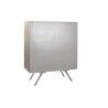 Aparador DKD Home Decor Branco Cinzento Dourado Latão Madeira de mangueira 93 x 41 x 114 cm