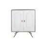 Credenza DKD Home Decor Bianco Grigio Dorato Ottone Legno di mango 93 x 41 x 114 cm