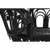 Sillón de jardín DKD Home Decor Blanco Negro 96 x 66 x 145 cm 96 x 66 x 140 cm