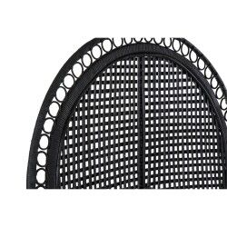 Sillón de jardín DKD Home Decor Blanco Negro 96 x 66 x 145 cm 96 x 66 x 140 cm