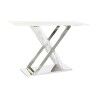 Recibidor DKD Home Decor Blanco Gris Plateado 120 x 40 x 75 cm