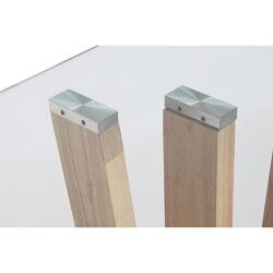 Recibidor DKD Home Decor Marrón Transparente 145 x 45 x 75 cm