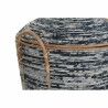 Conjunto de Cestas DKD Home Decor Branco Preto Natural