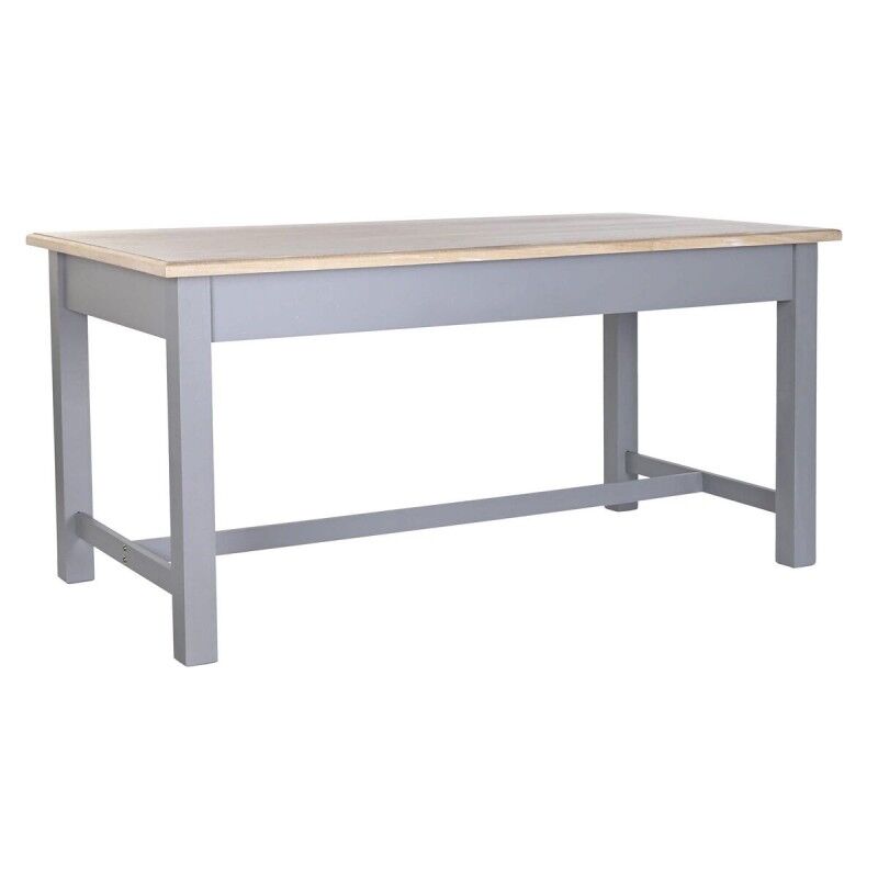 Mesa de Comedor DKD Home Decor Gris Natural Madera Madera de Paulonia Madera MDF 161.5 x 81.5 x 78 cm 161,5 x 81,5 x 78 cm Mesa de Comedor DKD Home Decor Gris Natural Madera Madera de Paulonia Madera MDF 161.5 x 81.5 x 78 cm 161,5 x 81,5 x 78 cm