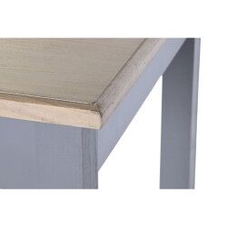 Mesa de Comedor DKD Home Decor Gris Natural Madera Madera de Paulonia Madera MDF 161.5 x 81.5 x 78 cm 161,5 x 81,5 x 78 cm