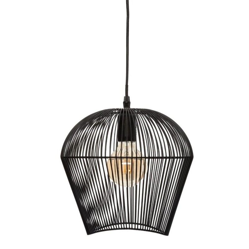 Ceiling Light Atmosphera Jena Black 40W Metal (26 x 26 x 25 cm) Ceiling Light Atmosphera Jena Black 40W Metal (26 x 26 x 25 cm)