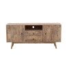 Meubles de télévision DKD Home Decor Multicouleur Naturel Bois de manguier 155 x 40 x 70 cm