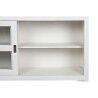 Sideboard DKD Home Decor White Grey Dark brown Crystal Mango wood 165 x 45,7 x 105,4 cm