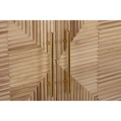 Aparador DKD Home Decor Dourado Marrom claro Madeira de paulónia Madeira MDF 100 x 44 x 118 cm