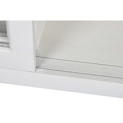 Sideboard DKD Home Decor White Grey Dark brown Crystal Mango wood 165 x 45,7 x 105,4 cm