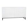 Credenza DKD Home Decor Bianco Beige Grigio Multicolore Ceramica Legno di mango 150 x 38 x 80 cm
