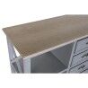 Credenza DKD Home Decor Grigio Naturale Legno di paulownia Legno MDF 132 x 40 x 84.5 cm 132 x 40 x 84,5 cm