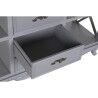 Credenza DKD Home Decor Grigio Naturale Legno di paulownia Legno MDF 132 x 40 x 84.5 cm 132 x 40 x 84,5 cm