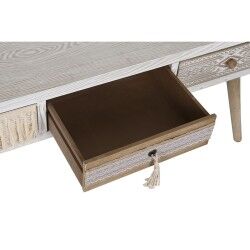 Mesa de Centro DKD Home Decor Abeto Algodão (110 x 60 x 50 cm)