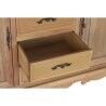 Alacena DKD Home Decor Natural 124,5 x 39 x 201,8 cm Abeto Aluminio Madera MDF