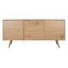 Credenza DKD Home Decor Naturale Metallo Legno MDF 160 x 45 x 75 cm