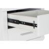 Escritorio DKD Home Decor Blanco Plateado Metal Madera MDF 120 x 55 x 76 cm