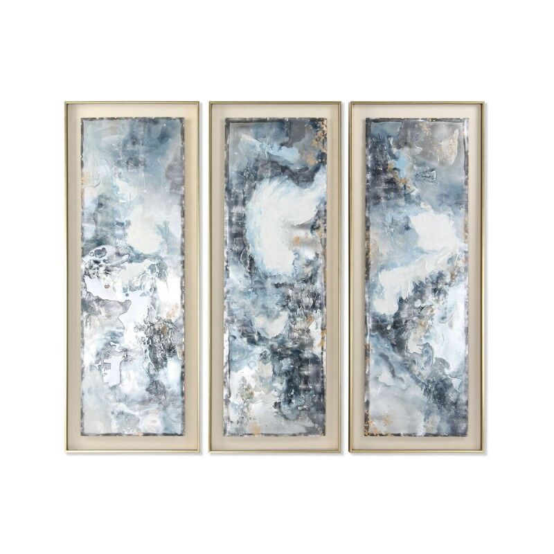 Tela DKD Home Decor polistirene Tela 53,5 x 5 x 140 cm (3 Pezzi)