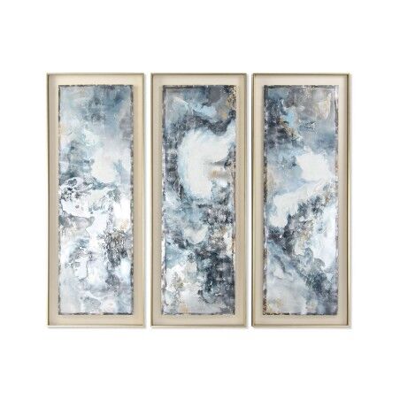 Tela DKD Home Decor polistirene Tela 53,5 x 5 x 140 cm (3 Pezzi)