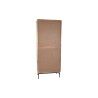 Vitrina DKD Home Decor 80 x 40 x 197 cm Cristal Aluminio Acacia