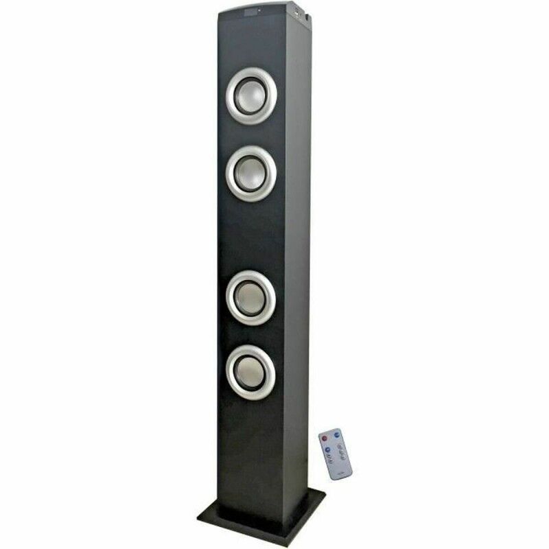 Portable Bluetooth Speakers Inovalley HP41-BTH 15 W Black 15 W Portable Bluetooth Speakers Inovalley HP41-BTH 15 W Black 15 W