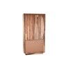 Stand Espositore DKD Home Decor Cristallo Legno d'albero della gomma 100 x 42 x 190 cm