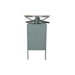 Mesa DKD Home Decor Azul Castanho Verde Ferro Madeira de mangueira 116 x 72 x 110 cm
