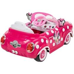 Coche Eléctrico para Niños Huffy 17315W Blanco Negro Rosa