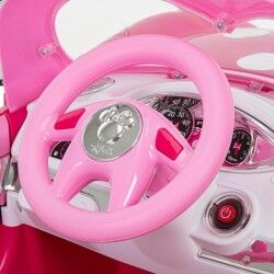 Coche Eléctrico para Niños Huffy 17315W Blanco Negro Rosa