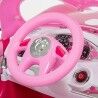 Coche Eléctrico para Niños Huffy 17315W Blanco Negro Rosa