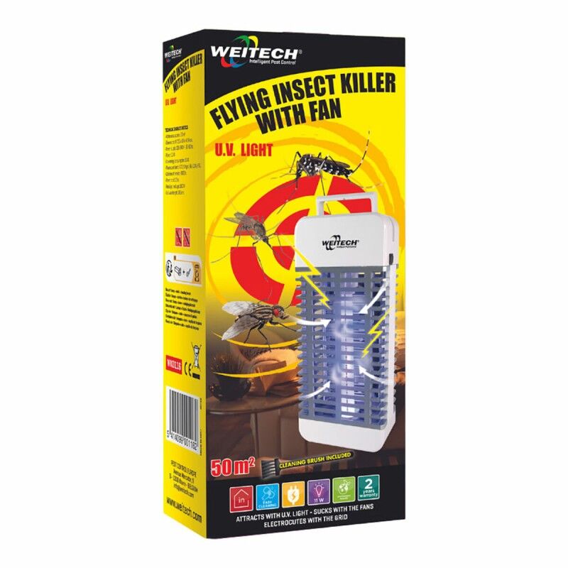 Anti-Mücken-Sauglampe Weitech 50 m Anti-Mücken-Sauglampe Weitech 50 m