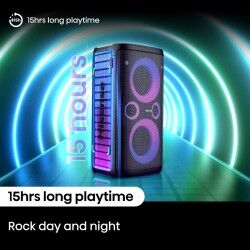 Altoparlante Bluetooth Portatile Hisense Nero 300 W