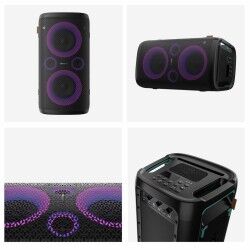 Altoparlante Bluetooth Portatile Hisense Nero 300 W