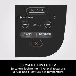Toaster NINJA Silberfarben 1200 W 3 in 1