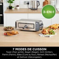 Toaster NINJA Silberfarben 1200 W 3 in 1
