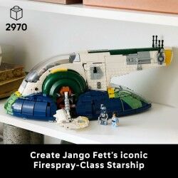 Juego de Construcción Lego STAR WARS 75409 Jango Fett's Starship 2970 Piezas